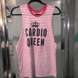Cardio queen muscle tank